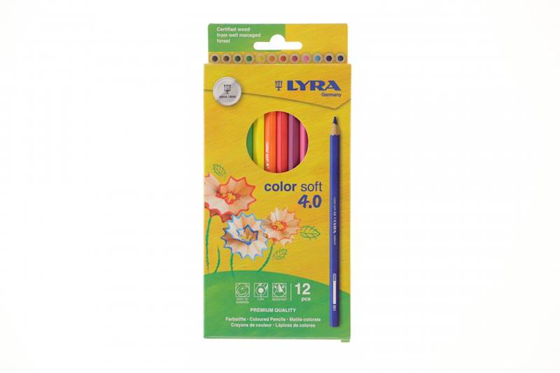Kredki Lyra Soft 12kol