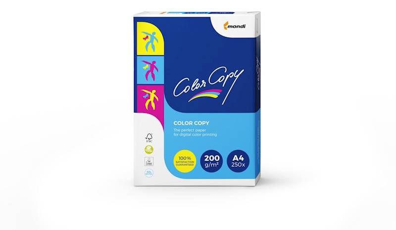 Papier Color Copy A4 200g 250ark Mondi