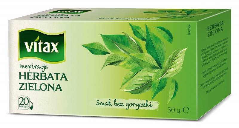 Herbata zielona Vitax a`20