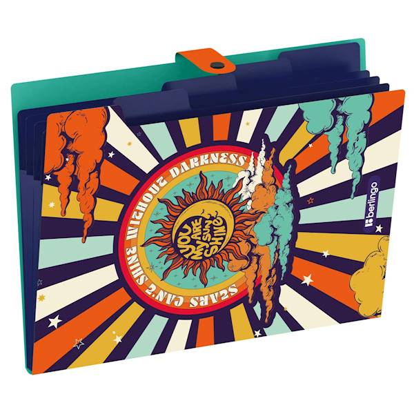 Teczka 5 przegródek Berlingo groovy