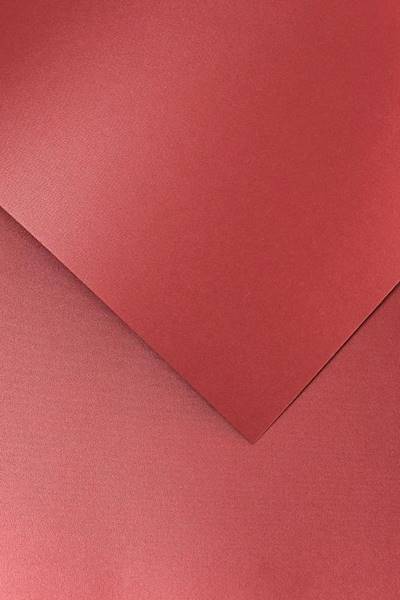 Karton wizytówkowy Iceland czerwony 220g