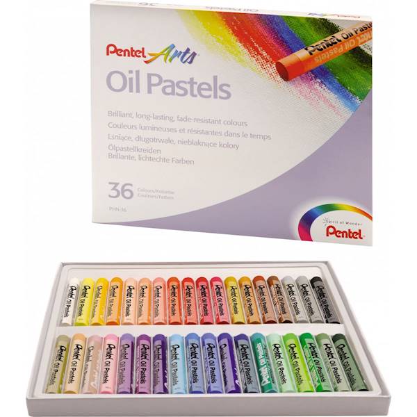 Pastele olejne Pentel 36 kol.