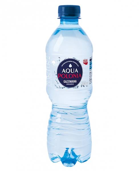 Woda AQUA POLONIA 0,5L gazowana