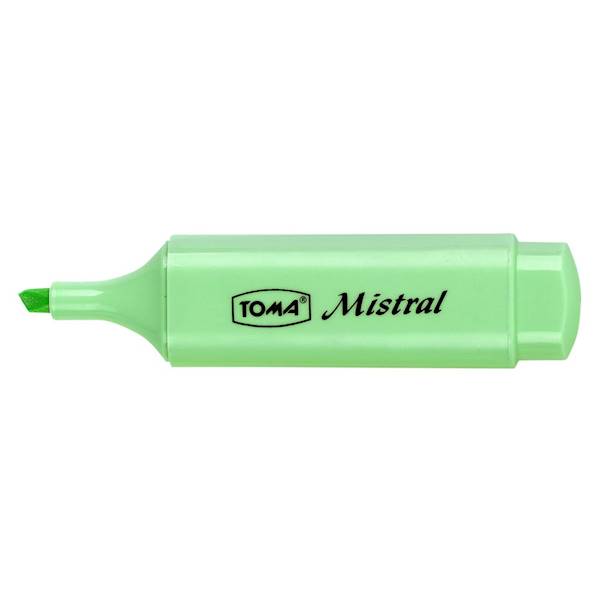 Zakreślacz Toma Mistral pastel zielony