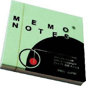 NOTES MEMO PASTEL 75X75 