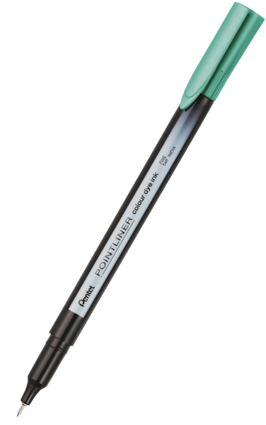 Cienkopis Pentel Sea Green