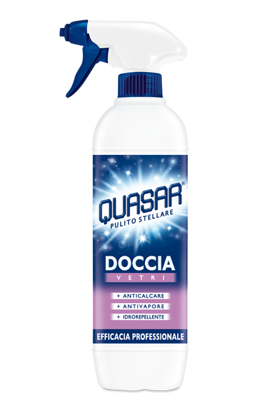 Płyn do mycia szyb łazienkowych Doccia Quasar spray 650 ml (KOD 5820)