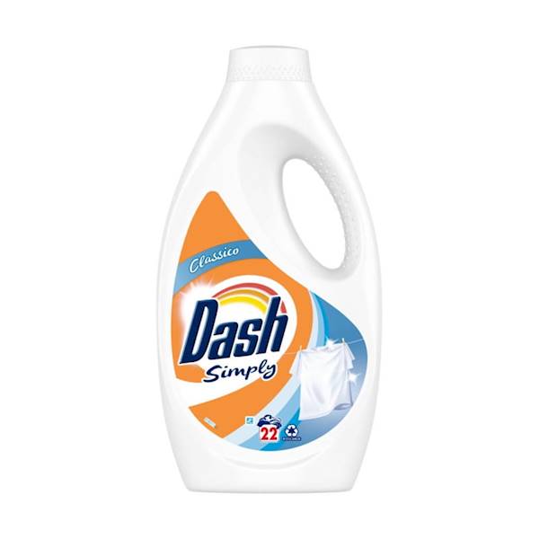Płyn do prania CLASSICO Simply Dash 22 prania 1210 ml (KOD 5729)