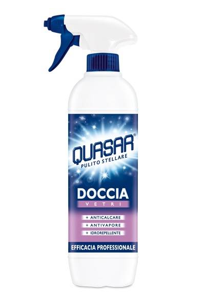 Płyn do mycia szyb łazienkowych Doccia Quasar spray 650 ml (KOD 5820)