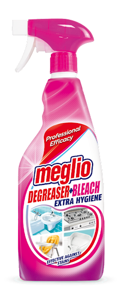 Odtłuszczacz z wybielaczem w piance Meglio 750 ml spray (KOD 6540)