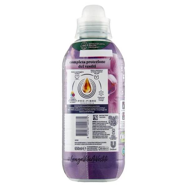 Płyn do płukania zmiękczania tkanin koncentrat ORCHIDEA Coccolino  26 prań 650 ml (KOD 6551)