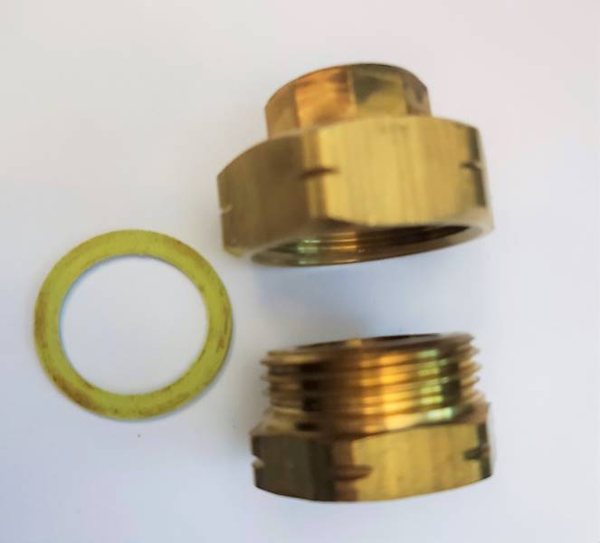 Śrubunek mosiężny # 1/2" prosty Standard (KOD 6841)