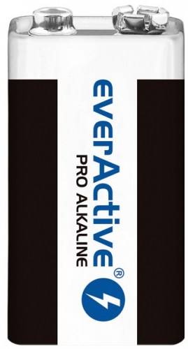 Bateria alkaliczna 6LR61 9V everActive Pro Alkaline - blister 1 sztuka (KOD 7176)