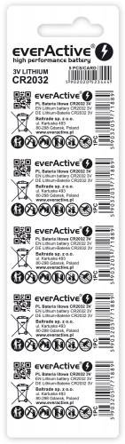Baterie litowe CR2032 everActive - blister 5 sztuk (KOD 7177)