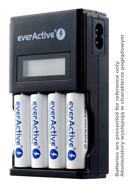 Ładowarka akumulatorów EverActive NC-450 Black Edition (KOD 7189)
