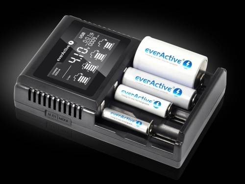 Ładowarka akumulatorów EverActive UC-4000 (KOD 7191)