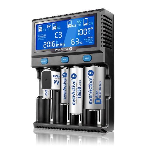Ładowarka akumulatorków everActive UC-4200 (KOD 7193)