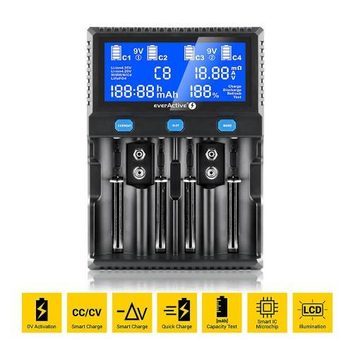 Ładowarka akumulatorków everActive UC-4200 (KOD 7193)