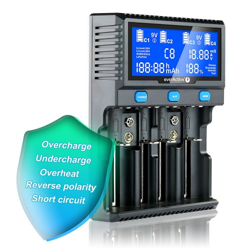 Ładowarka akumulatorków everActive UC-4200 (KOD 7193)
