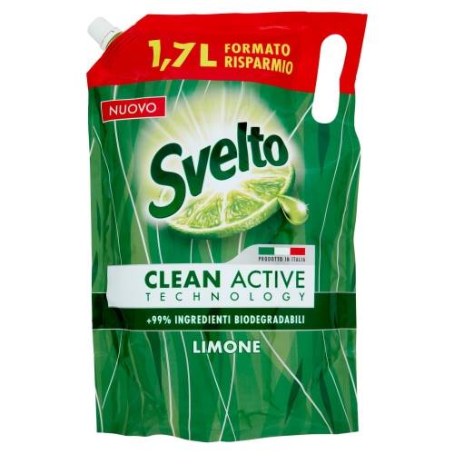 Svelto Płyn do mycia naczyń Cytryna 1700 ml ZAPAS