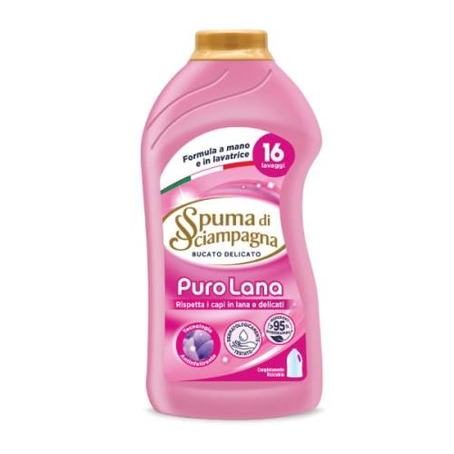 Spuma di Sciampagna Płyn do prania PuroLana do delikatnych tkanin 16 prań 800 ml