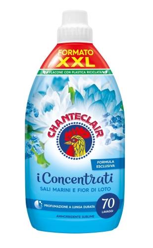 Skoncentrowany płyn do zmiekczania tkanin Sól Morska i Kwiat Lotosu Chante Clair 70 płukań 1400 ml (KOD 7319)
