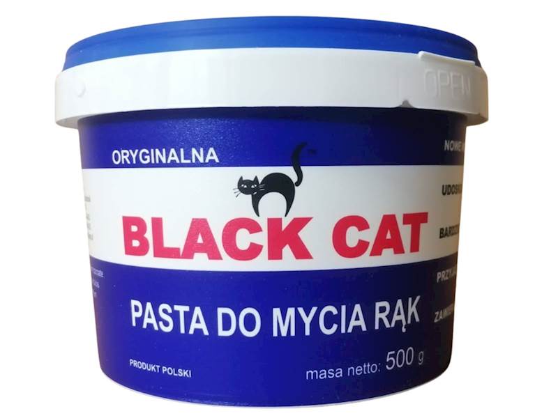 Pasta "BLACK CAT" 500 g niebieska