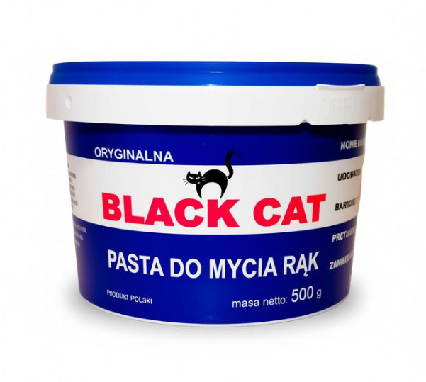 Pasta "BLACK CAT" 500 g niebieska