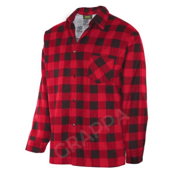 Koszula flanelowa czerwona roz.4XL