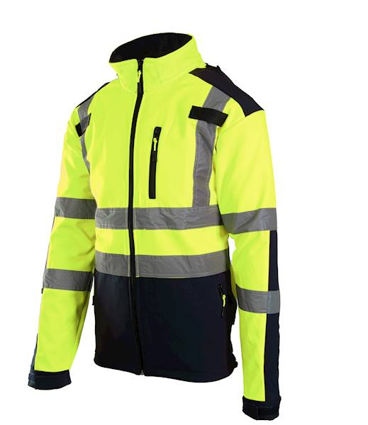 Softshell ostrzegawczy BRIXTON FLASH roz.XXL