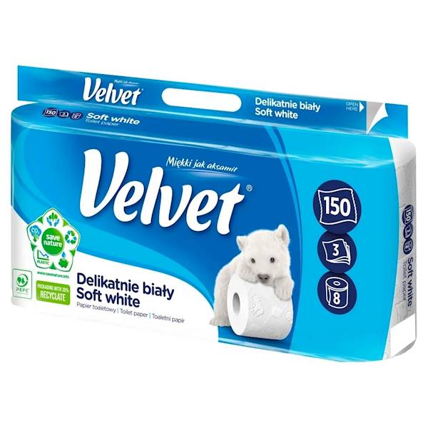 Papier toaletowy VELVET a'8