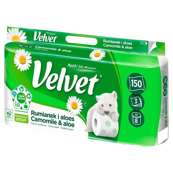 Papier toaletowy VELVET a'8