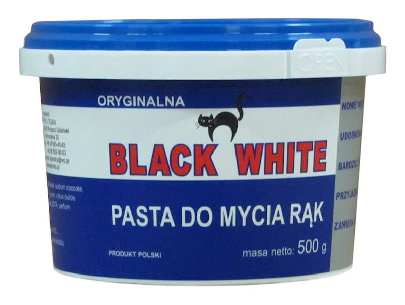 Pasta "BLACK CAT" 500 g niebieska