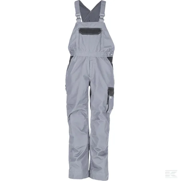 Spodnie ogrodniczki ORIGINAL szare roz.XL
