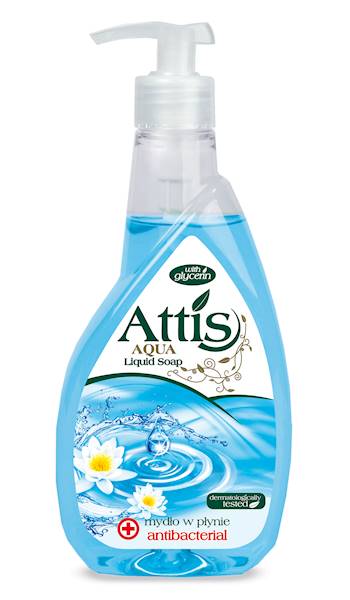 Mydło w płynie ATTIS 400 ml z dozownikiem