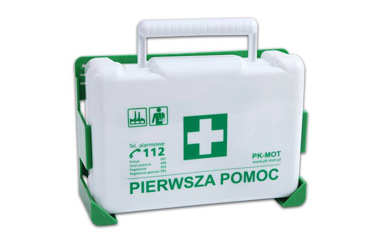 Apteczka BD z wieszakiem DIN 13164 + ustnik