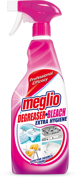 MEGLIO odtłuszczacz + wybielacz 750ml spray