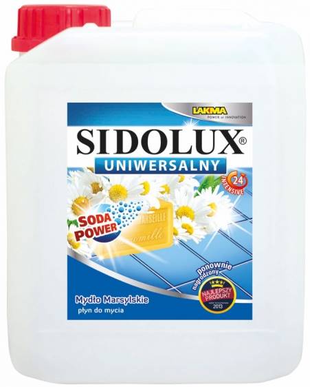SIDOLUX 5L płyn uniwersalny - mydło marsylskie