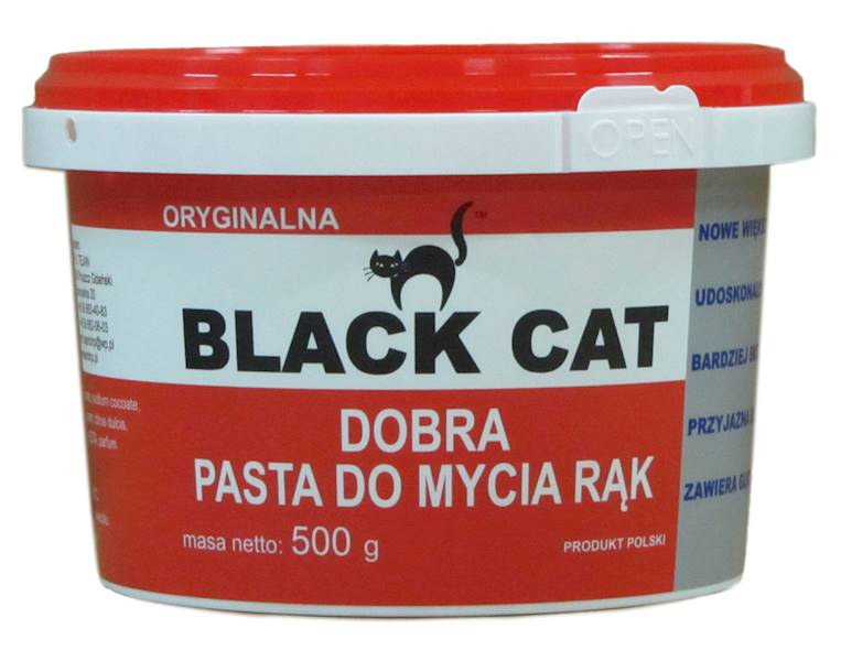 Pasta "BLACK CAT" 500 g czerwona 