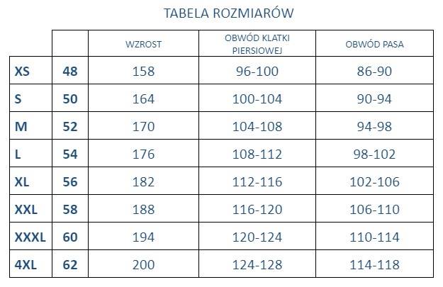 Spodnie ogrodniczki wodoochronne PROS 001 roz.48