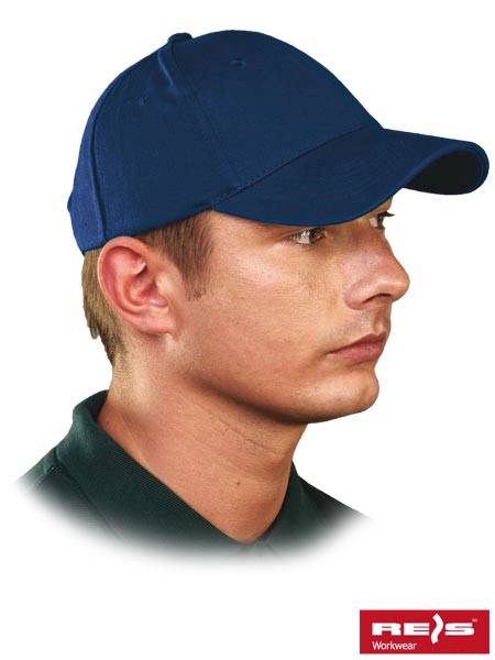 Czapka z daszkiem CZLUX granatowa