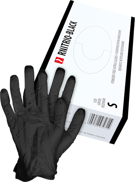 Rękawice RNITRIO BLACK