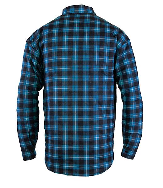 Koszula flanelowa ocieplana niebieska roz.XXL