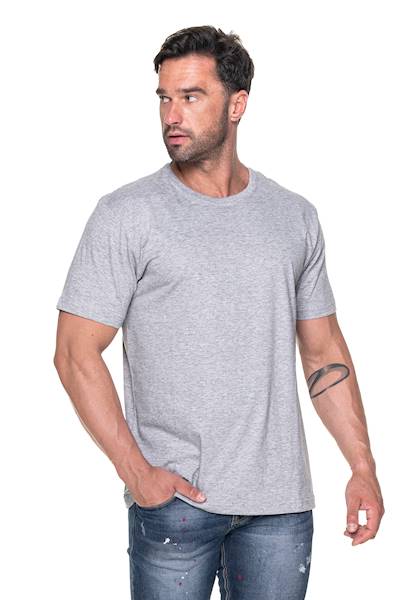 Koszulka HEAVY szary melanż roz.4XL