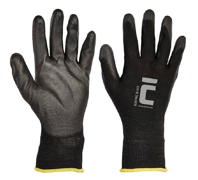 Rękawice BUNTING czarne roz.8