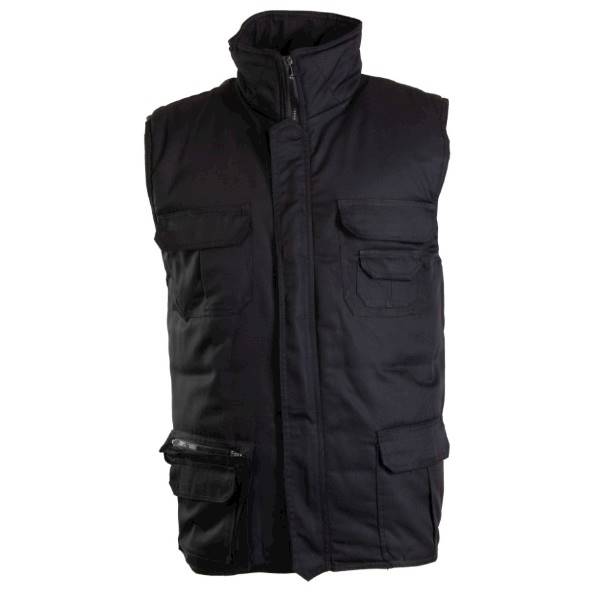 Kamizelka 7-kieszeniowa BRASS czarna roz.XXL