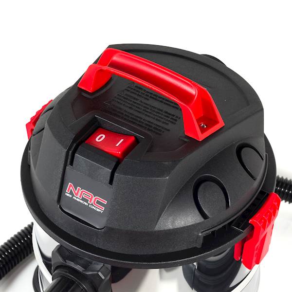 Odkurzacz na sucho mokro warsztatowy NAC VC120-20-RB 1200W 20l