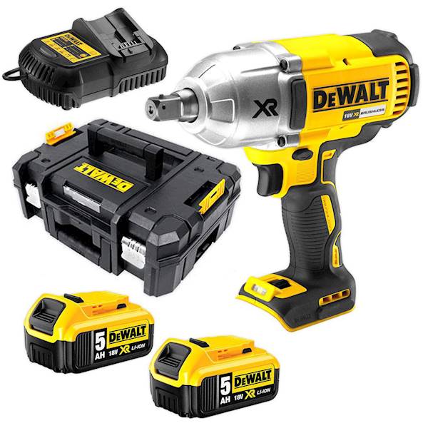 ZAKRĘTARKA UDAROWA DeWALT DCF899P2 18V 2x5Ah Kufer