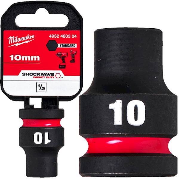Nasadka udarowa sześciokątna 1/2 Milwaukee 10mm   4932480304