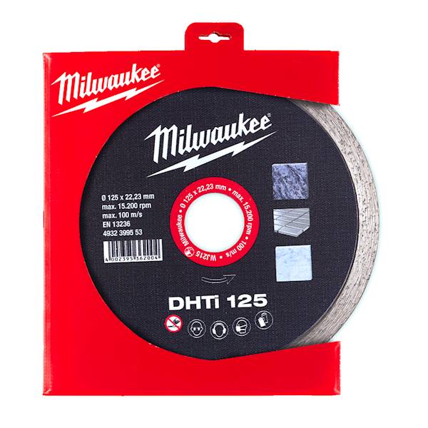 Tarcza diamentowa DHTi 125mm płytki gres Milwaukee   4932399553